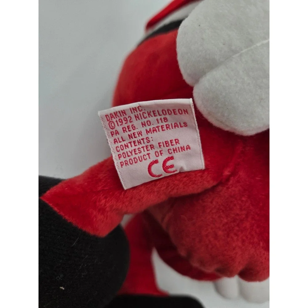 intage 1992 Ren and‎ Stimpy Christmas Plush Set Dakin Nickelodeon 90s Nicktoons